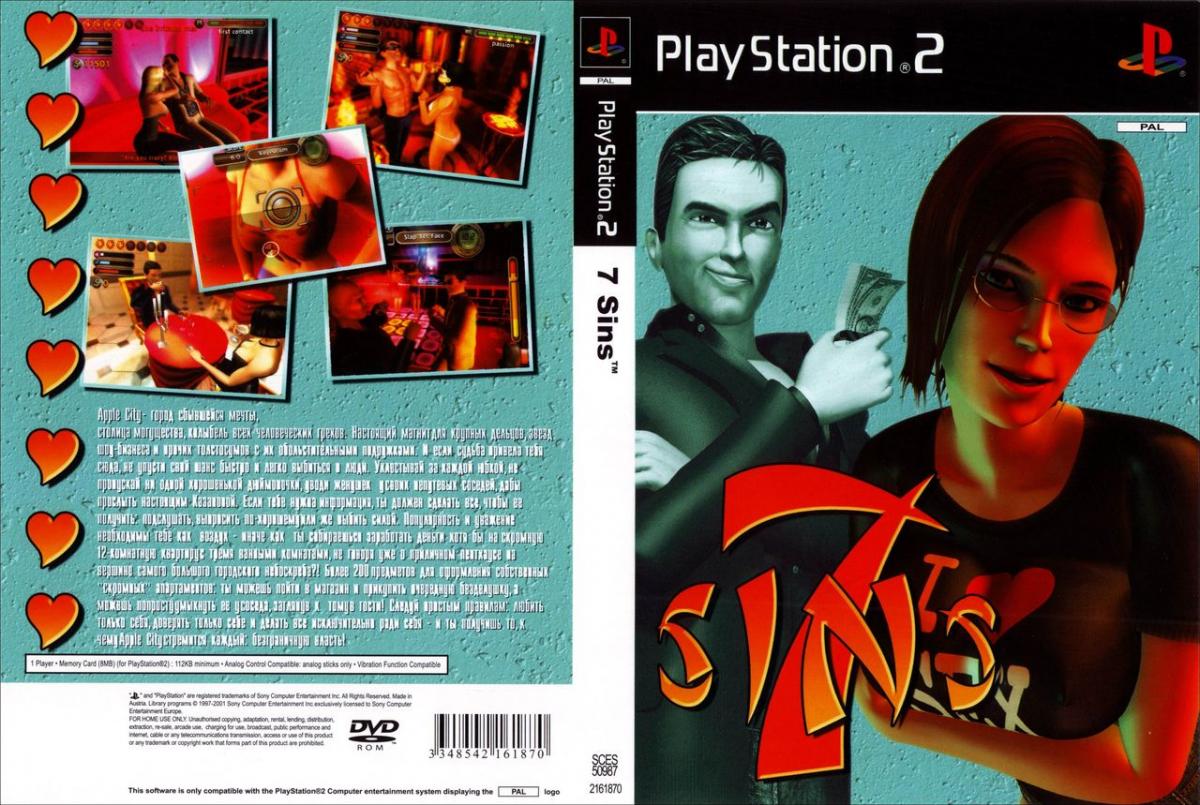 Перевод игры 7 Sins (RUS-03203) для PlayStation 2 (PS2) | База переводов  приставочных игр на русский язык RGdb.info