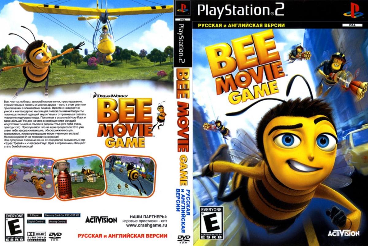 Перевод игры Bee Movie: The Game (RUS-03955) (NoRG) для PlayStation 2 (PS2)  | База переводов приставочных игр на русский язык RGdb.info