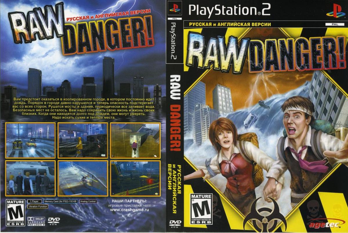 Перевод игры Raw Danger! (RUS-01651) (NoRG) для PlayStation 2 (PS2) | База  переводов приставочных игр на русский язык RGdb.info