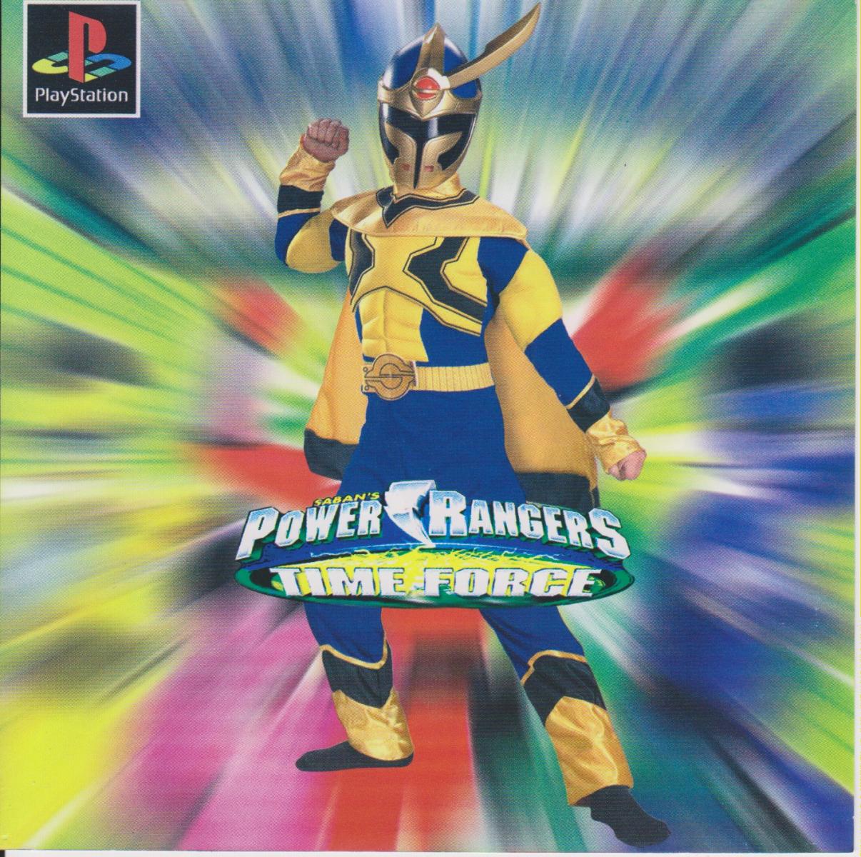 Перевод игры Power Rangers: Time Force (PS1-версия) (RUS-01200 ...